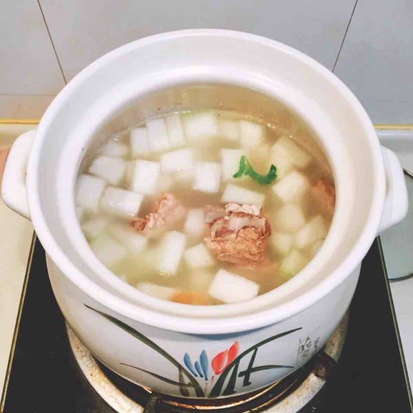 Casserole Winter Melon Pork Rib Soup recipe