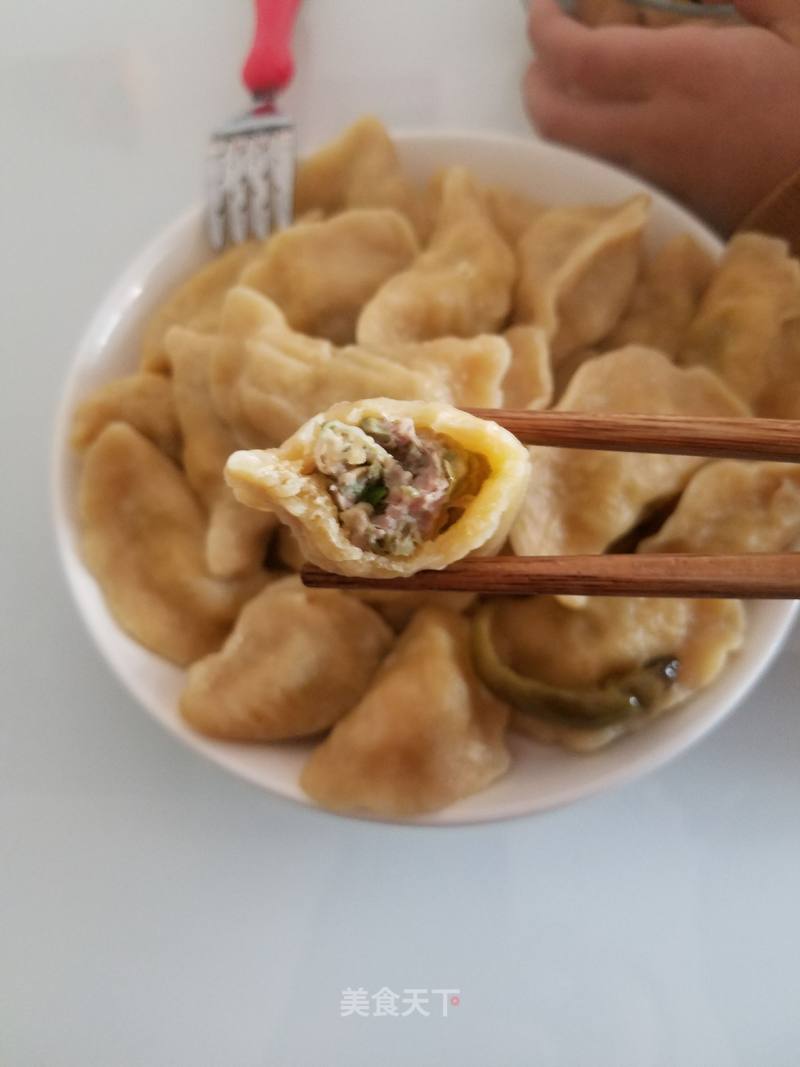 "mother's Taste" Carrot and Sophora Japonica Dumplings recipe