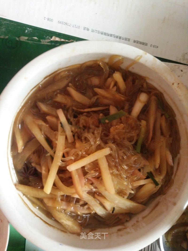 Radish Vermicelli Soup recipe