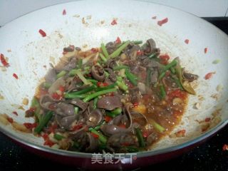 Duck Gizzards with Pickled Peppers recipe