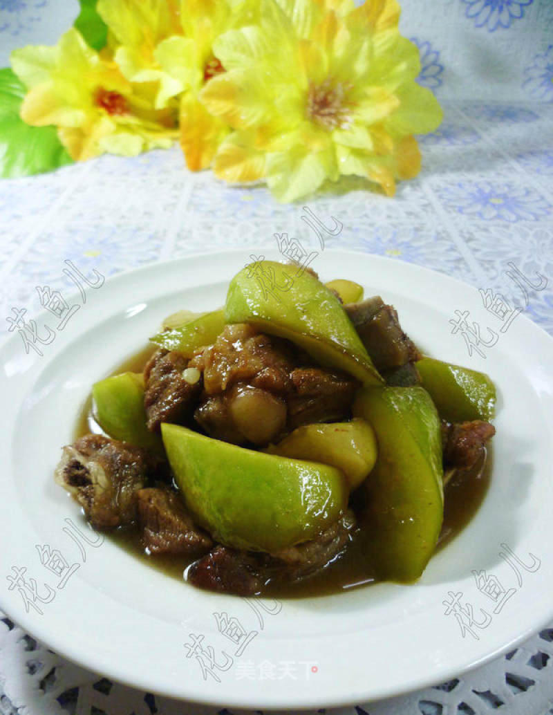 Pork Ribs Burning Night Flowering recipe