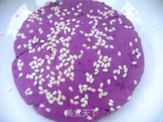 Super Soft, Glutinous and Sweet-purple Sweet Potato Sticky Rice Bean Paste Cake recipe