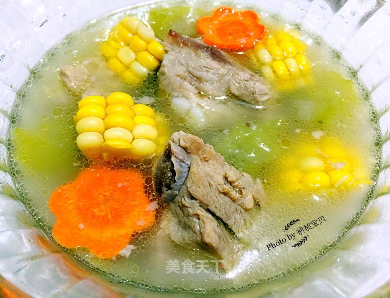 Seasonal Vegetable Pork Ribs Soup recipe