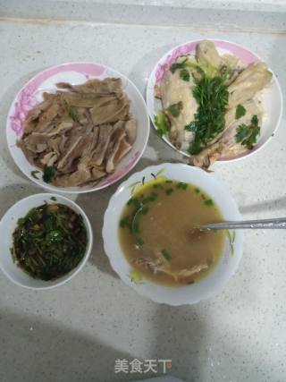 Pork Belly Wrapped in Chicken Soup (one Soup and Two Dishes) recipe