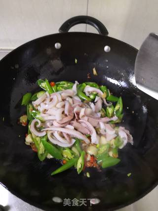 Spicy Fried Squid recipe