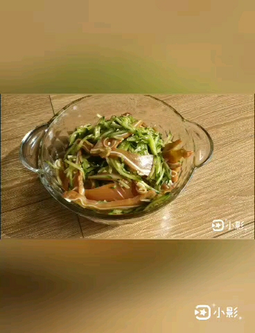 Cucumber Pork Ear recipe