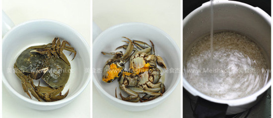Crab Congee recipe