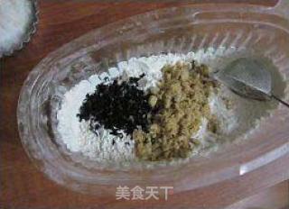 Pork Floss Seaweed Biscuits recipe