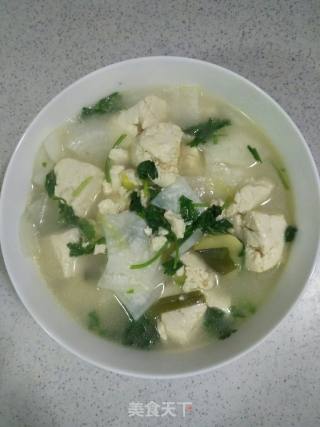 White Radish Stewed Tofu recipe