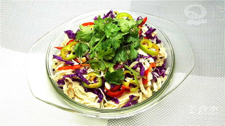 Yuba Mixed with Shredded Chicken recipe