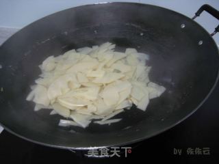 Stir-fried Bamboo Shoots with Glutinous Vegetables (fuzhou Specialty) recipe