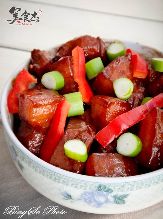 Braised Pork with Red Fermented Beancurd recipe