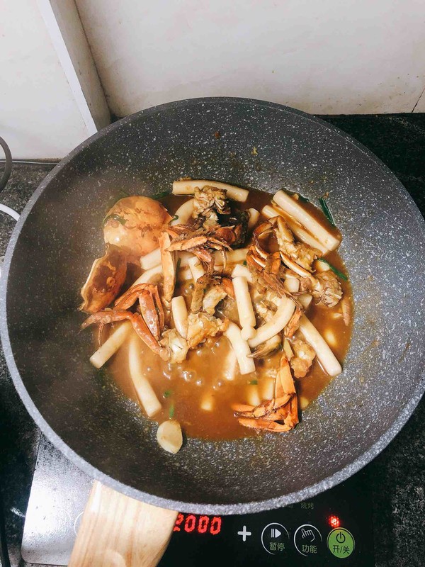 Crab Fried Rice Cake recipe