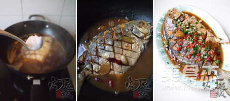 Braised Pomfret recipe