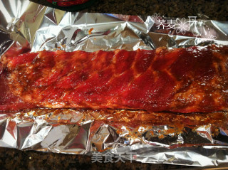 [slow Roasting in The Oven] Sweet and Sweet Barbecue Sauce Ribs that Melt in Your Mouth~ recipe