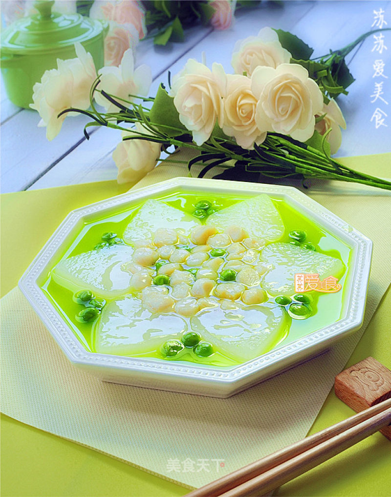 Good Choi Tou Soup, A Must-have Dish at The Dinner Table in The New Year [spring Radish and Shellfish Soup] recipe