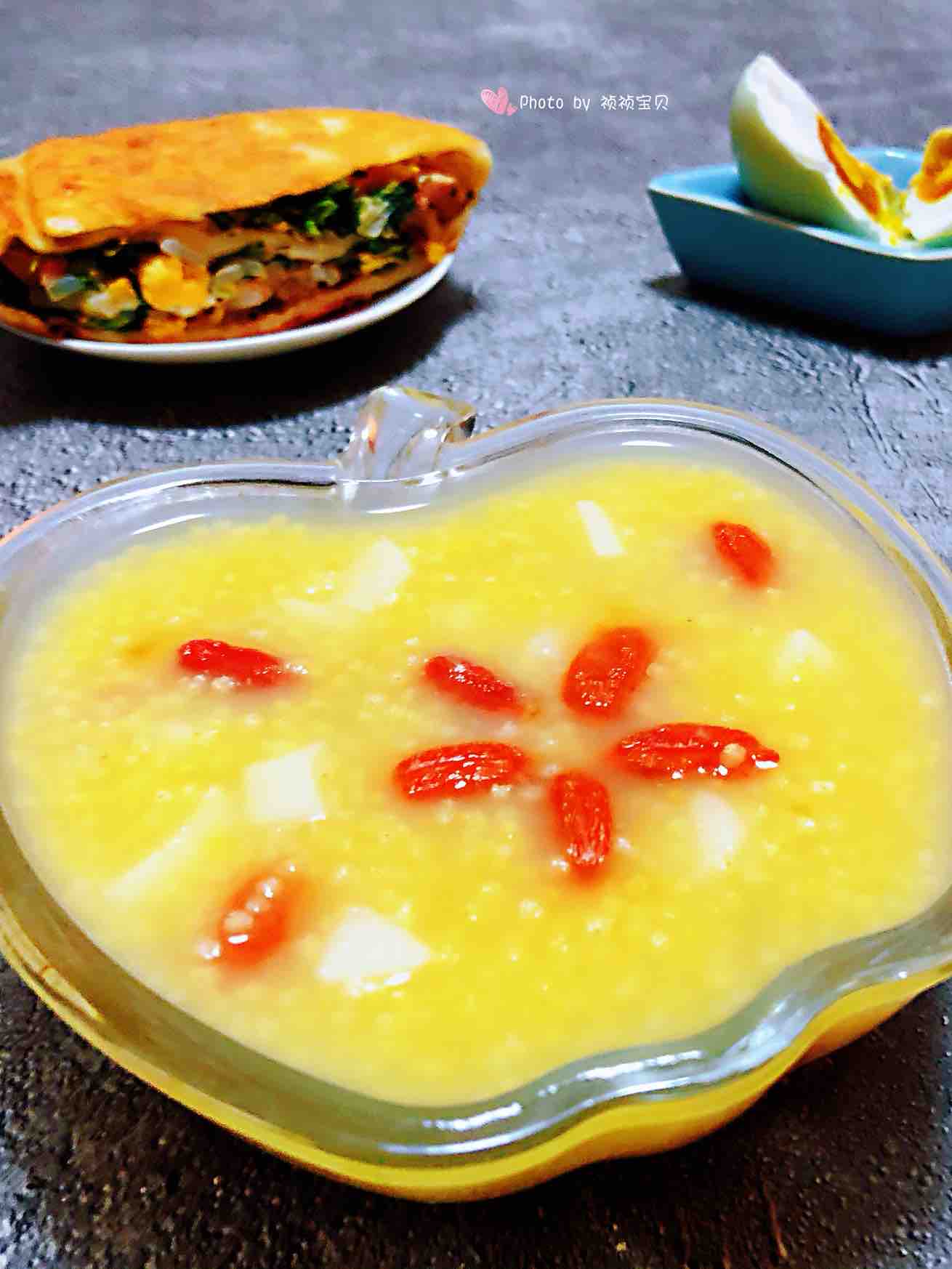 Millet Porridge with Chinese Yam and Wolfberry recipe