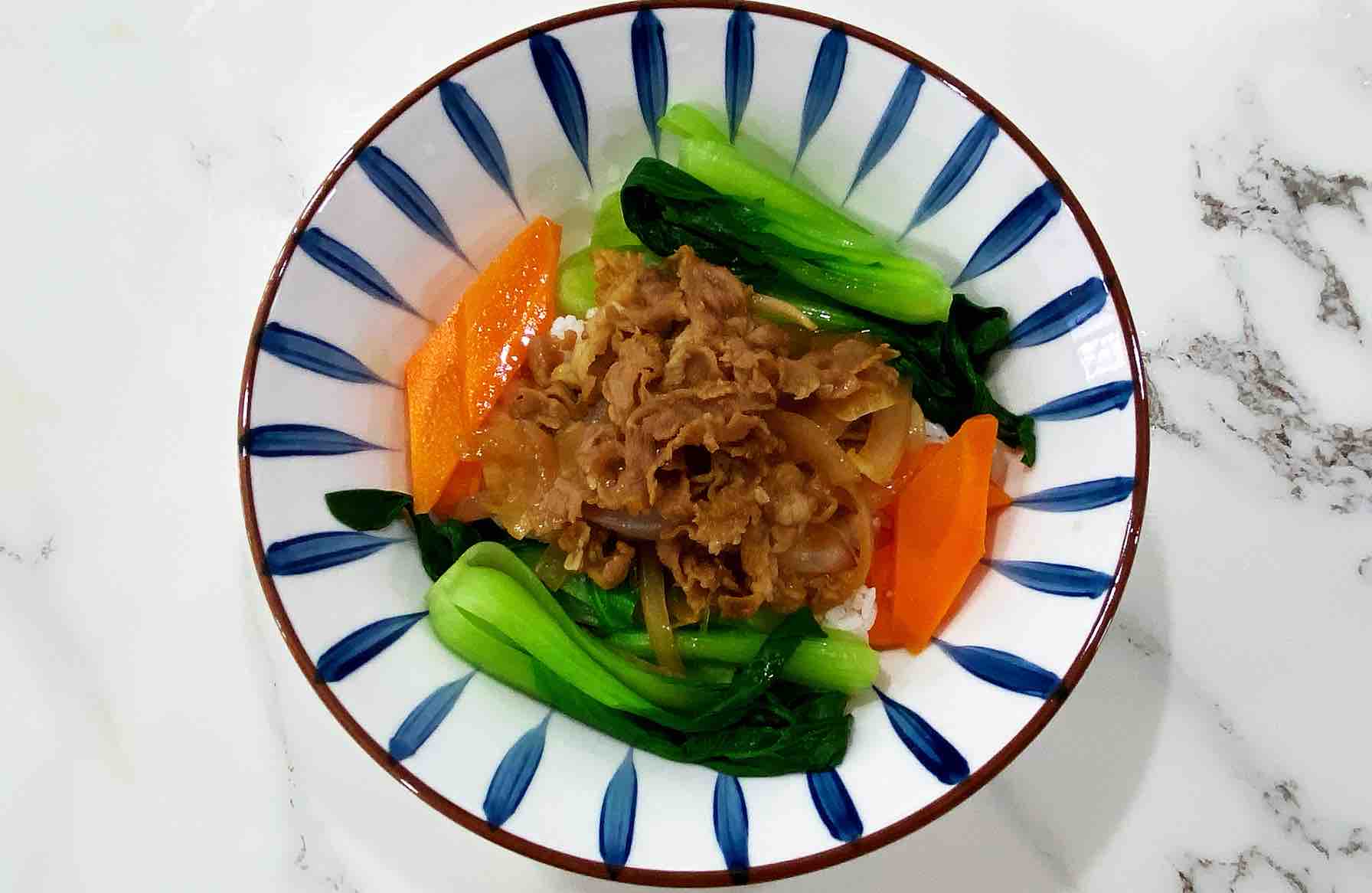 [recipe for Pregnant Women] Japanese Beef Beef Rice, Rich Soup, Taste recipe