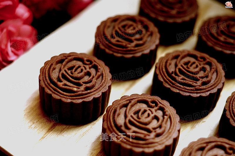 Chocolate Pineapple Mooncake recipe