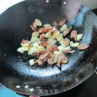 Sausage Potato Chips recipe