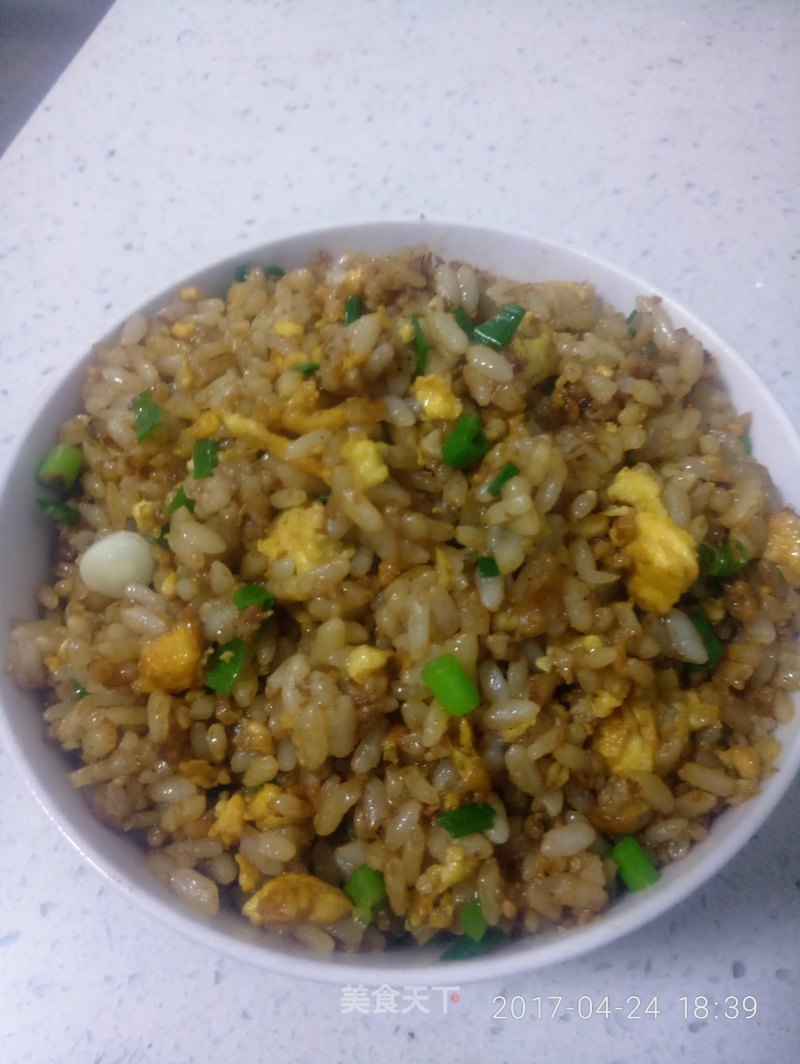 Fried Rice with Minced Meat recipe