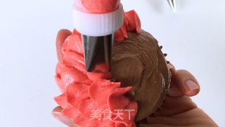 #trust之美#super Funny Turkey Cupcake, Chocolate Cupcake recipe