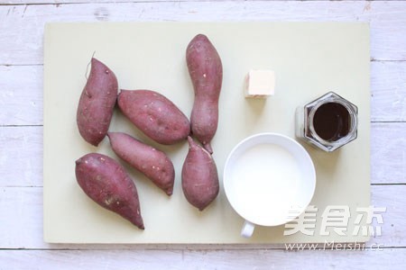 Milky Sweet Potatoes recipe