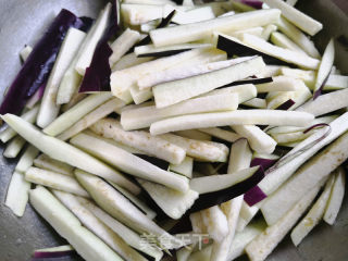 Eggplant Sticks with Sauce recipe