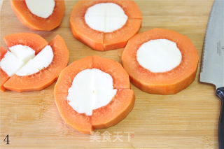 Papaya Almond Jelly recipe