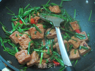 Leek Tofu recipe