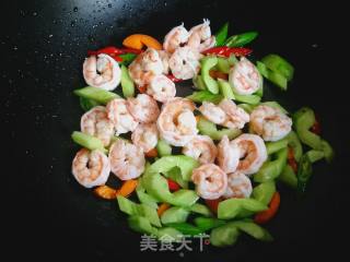 Cucumber Shrimp recipe