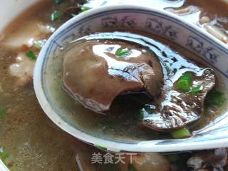 Pork Belly Stewed Cold Mushrooms recipe
