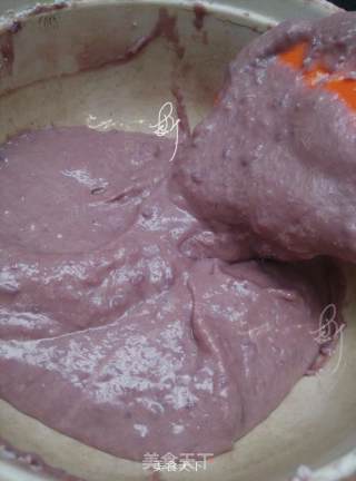 Purple Sweet Potato Chiffon Cake recipe