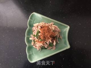 #春食野菜香# Spicy Mint Chicken Shreds recipe