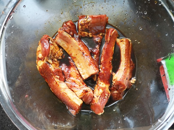 Air Fryer Oil-free Grilled Ribs recipe