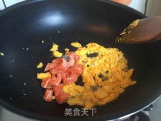 Fried Rice with Yuqian Salmon Egg recipe