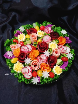 Bouquet Salad (too Beautiful to Eat!) recipe