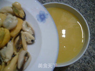 Mussels and Egg Custard recipe