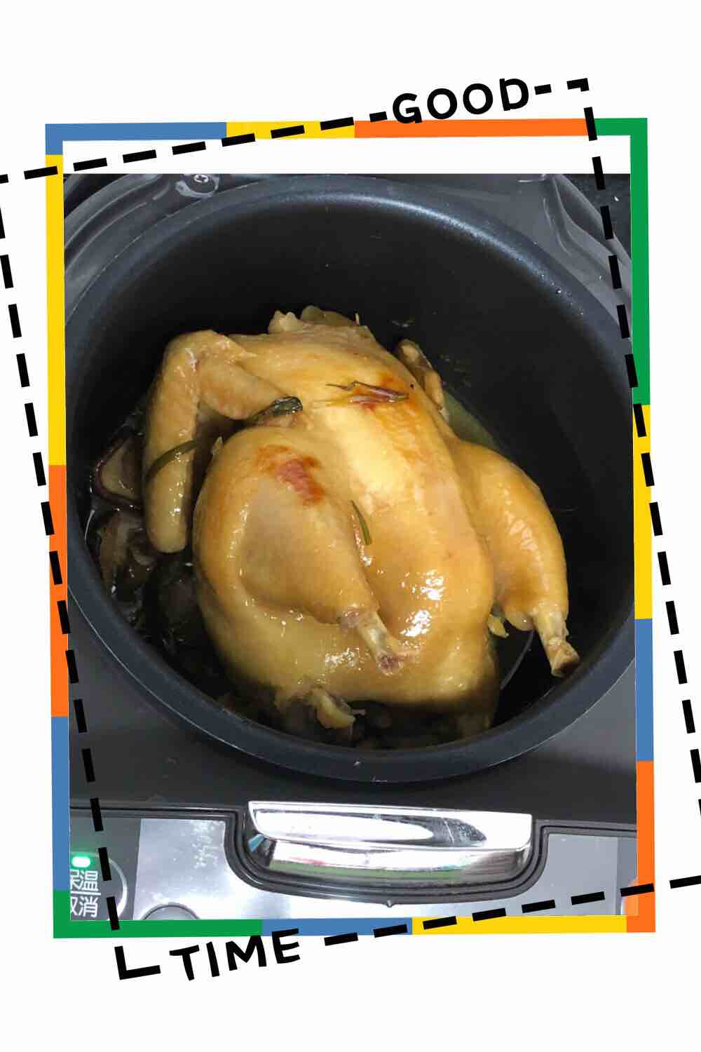 Lazy Man-baked Chicken in Rice Cooker recipe