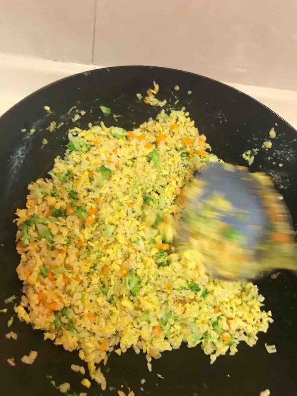 Golden Egg Fried Rice recipe