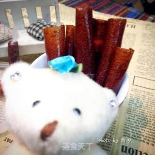 Hawthorn Rolls (fruit Dan Skin) recipe