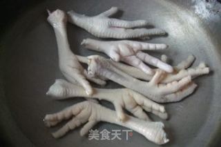 Bamboo Boiled Chicken Feet recipe