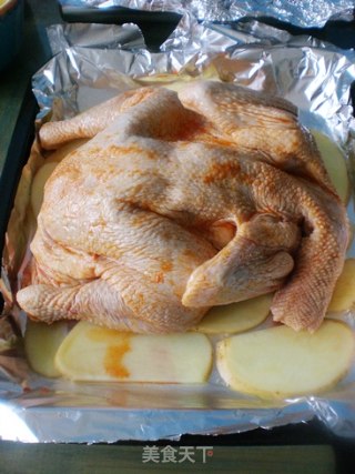 Lucky Fortune-roasted Chicken with Pomelo Honey and Pineapple recipe