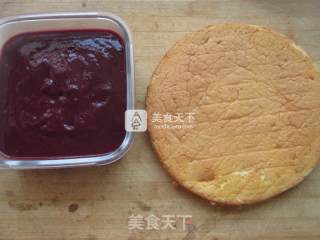 #aca烤明星大赛# Mulberry Sauce Cake recipe