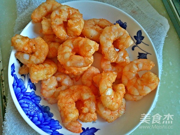 Soft Fried Shrimp recipe