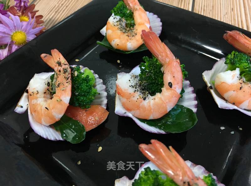 Shrimp Salad with Sesame Salt recipe