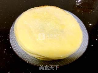 #新良第一节烤大赛#mango Layer Cake recipe