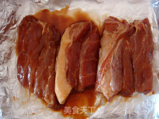 Barbecued Pork with Honey Sauce recipe