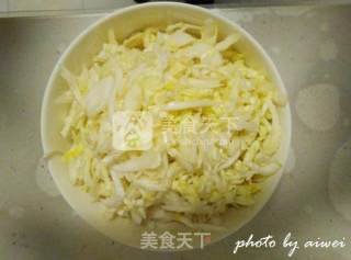 Pleurotus Eryngii Mixed with Cabbage Heart recipe