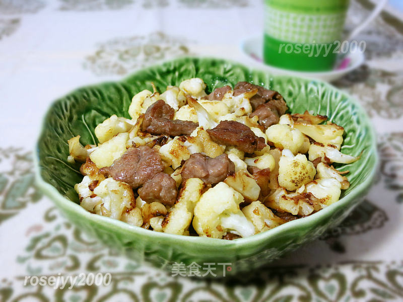 Stir-fried Cabbage with Beef recipe